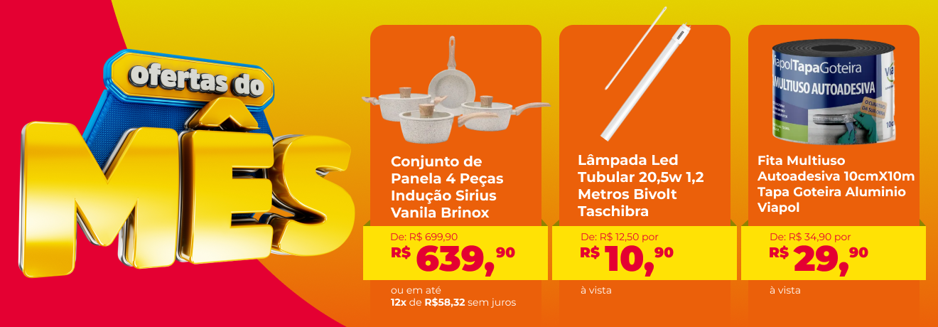 Full Banner Ofertas do Mês Janeiro