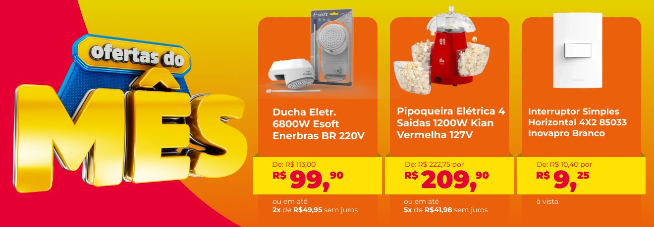 Full Banner Ofertas do Mês Fevereiro