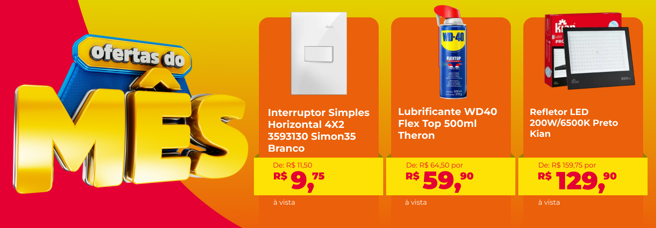 Full Banner Ofertas do Mês Março