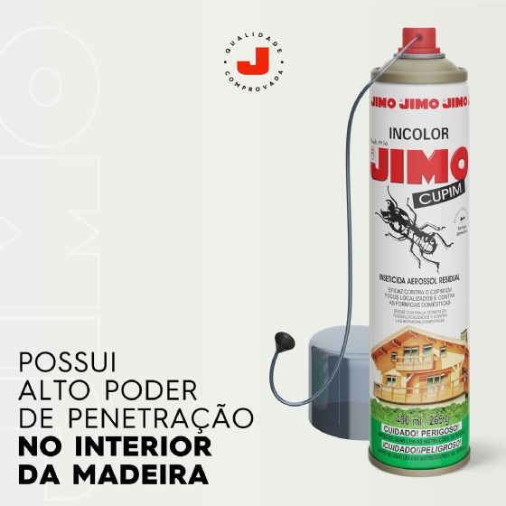 MATA CUPIM AEROSSOL 400ML JIMO